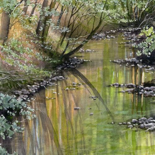 la couleur s'écoule web