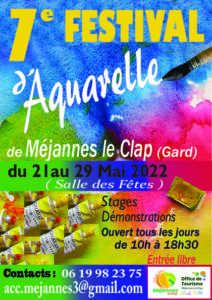 7e Festival d'aquarelle de Méjannes-le-Clap