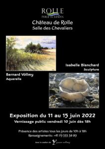 Exposition personnelle — Château de Rolle, Salle des Chevaliers