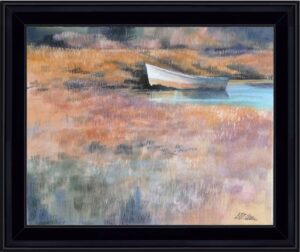 AQUARELLES Barque rousse