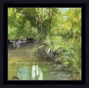 AQUARELLES Calme canal