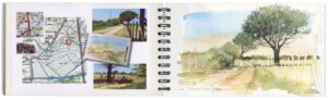 AQUARELLES La Vidourlenque