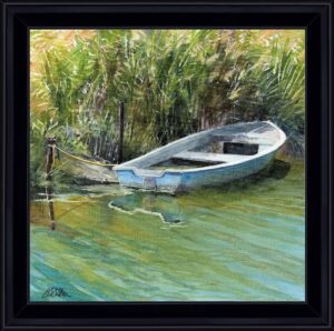 AQUARELLES Entre azur et synople
