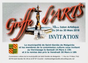 Griffe d'Arts — 10e salon artistique