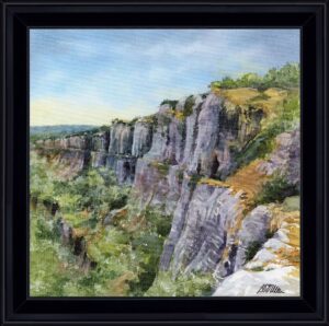 AQUARELLES La coursive du Gardon