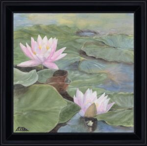 AQUARELLES Nympheas caisse web(1)