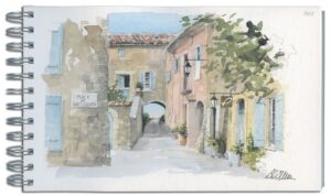 AQUARELLES Place de Gattigues
