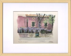 AQUARELLES Regards sur glycine