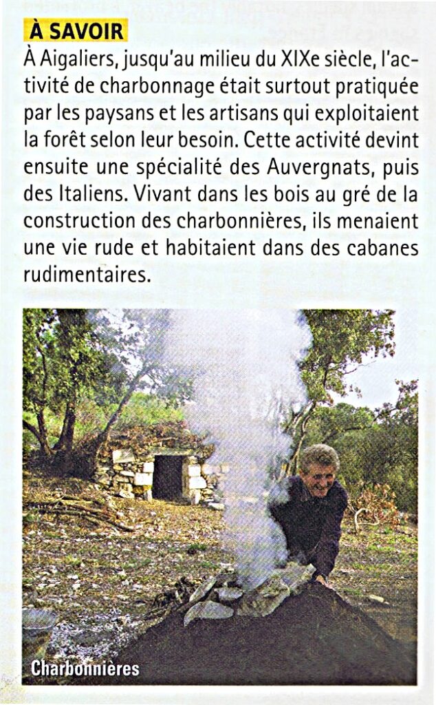 Aigaliers — Bourdiguet, la Cabane des charbonniers